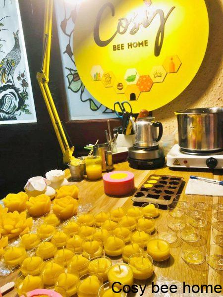 Hướng dẫn cách làm nến bằng sáp ong đơn giản tại nhà