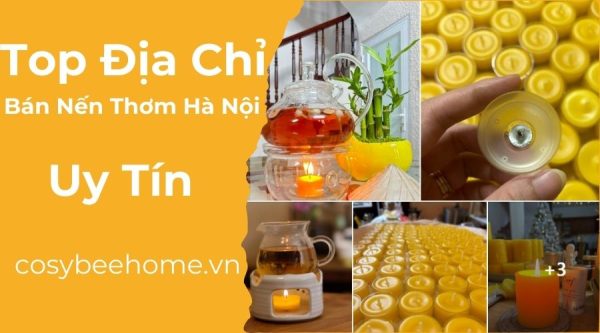 Top Địa Chỉ Bán Nến Thơm Hà Nội Uy Tín Không Thể Bỏ Lỡ