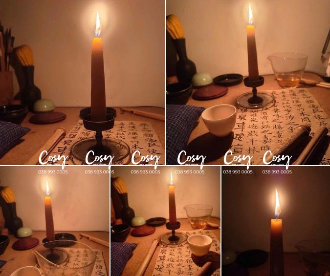 Mua nến sáp ong thơm tại Vinh – An toàn, lành tính, cháy lâu